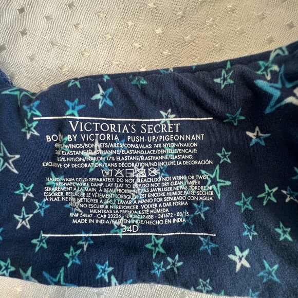 Victoria's Secret Midnight Star Lace Bra - Picture 2 of 2
